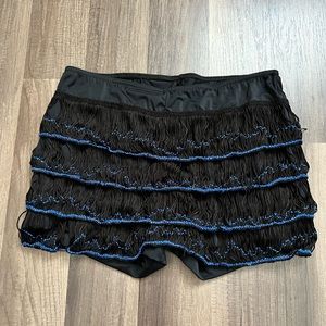 NWOT Balera fringe shorts